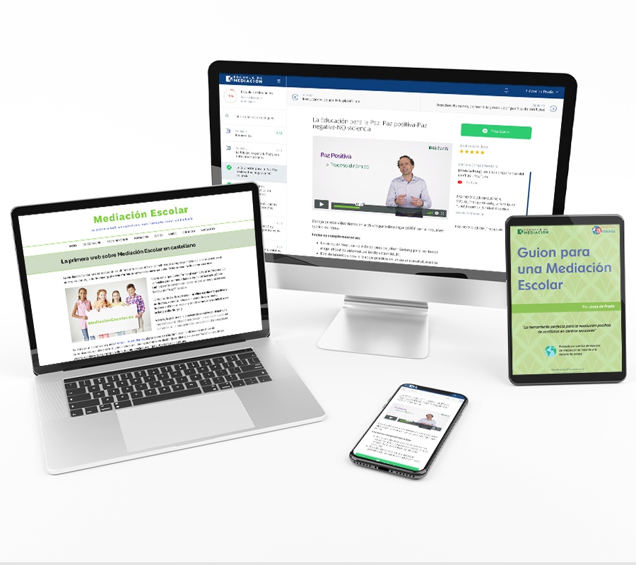 Plataforma elearning Escuela de Mediación