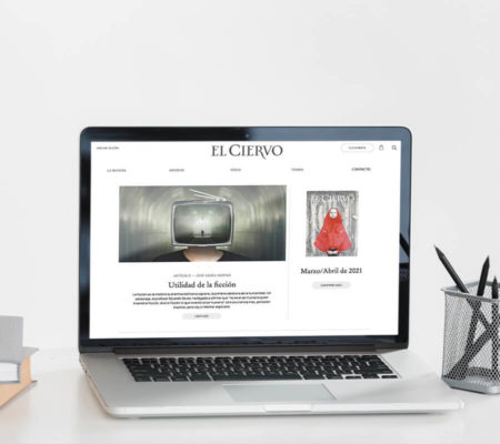 El Ciervo mockup web